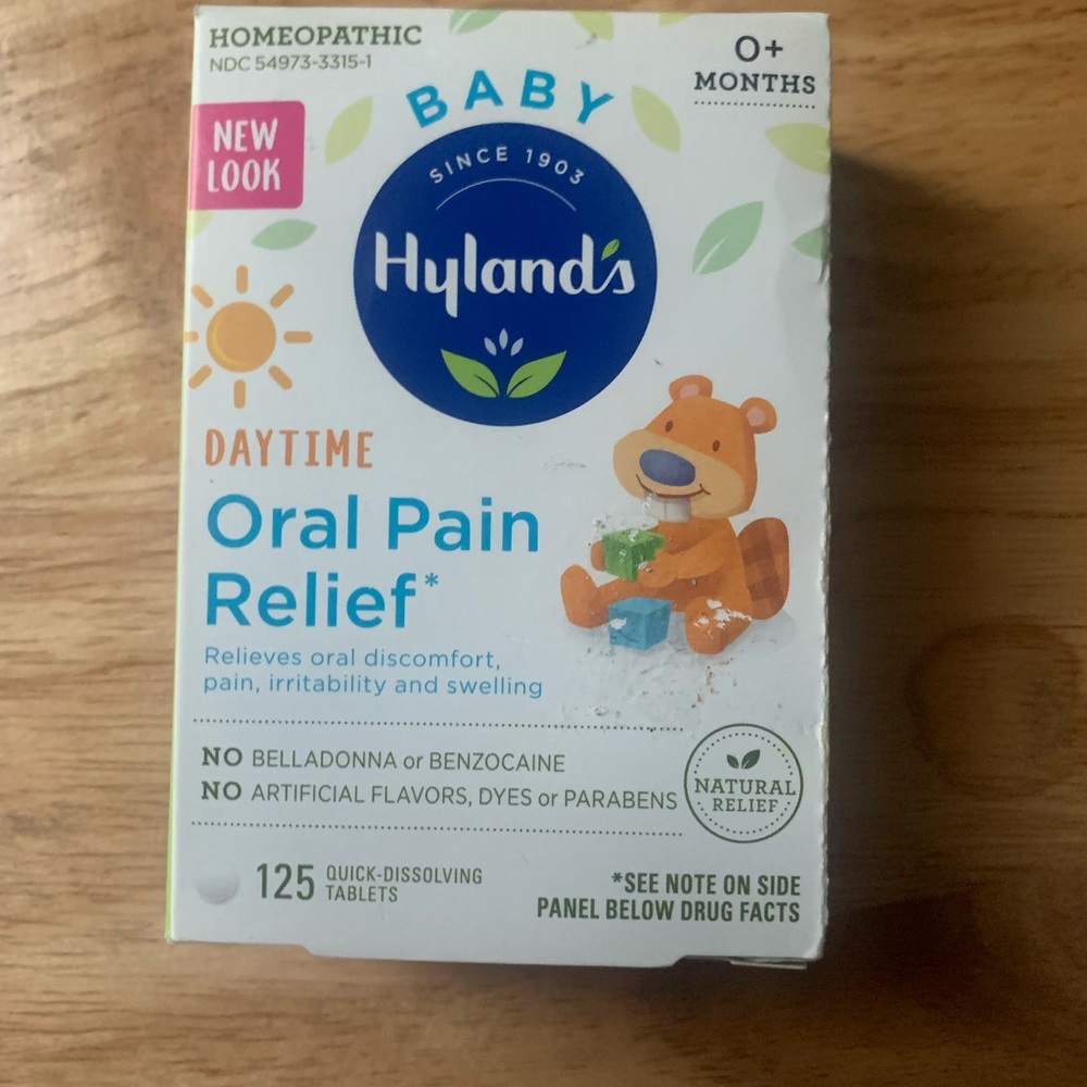 BOGO Hyland’s Baby Oral Pain Relief Tablets